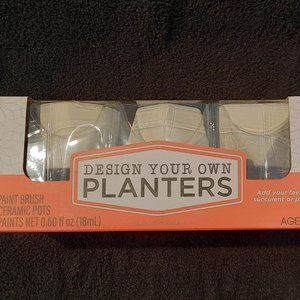Ceramic Planter Paint Kit